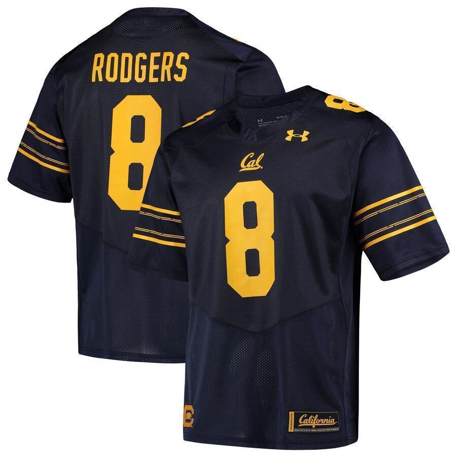 Aaron Rodgers Cal Bears Under Armour Replica Alumni Jersey - Navy