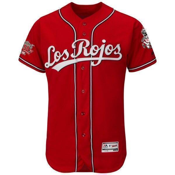 Matt Kemp Cincinnati Reds Majestic Alternate Collection Flex Base Player Jersey – Scarlet