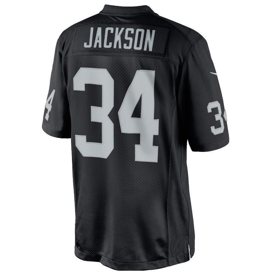 Bo Jackson Oakland Raiders Nike Retired Player Limited Jersey - Black