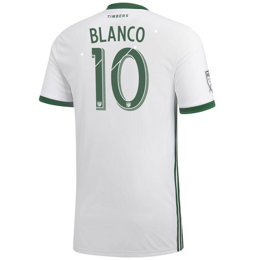Sebastián Blanco Portland Timbers 2018 Secondary Player Jersey – White