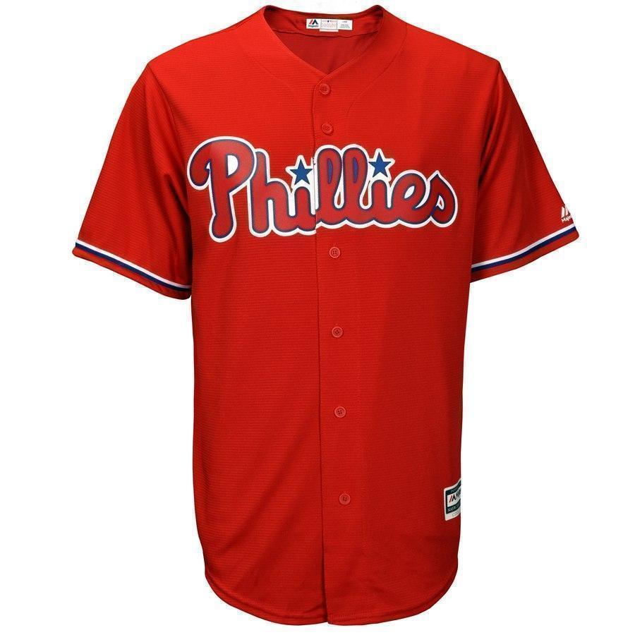 Maikel Franco Philadelphia Phillies Majestic Cool Base Player Jersey - White/Red