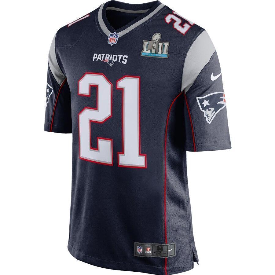 Malcolm Butler New England Patriots Nike Super Bowl LII Bound Game Jersey - Navy