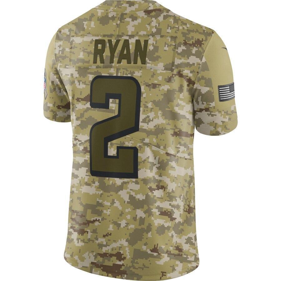 Matt Ryan Atlanta Falcons Nike Salute to Service Limited Jersey - Camo