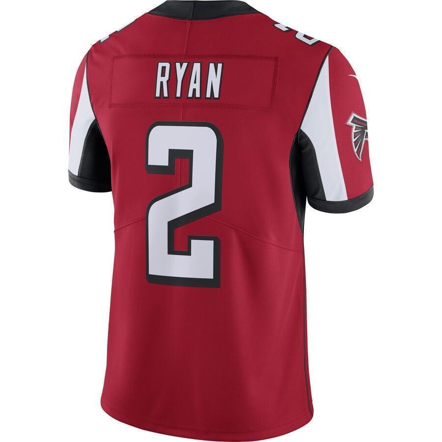 Matt Ryan Atlanta Falcons Nike 100th Season Vapor Limited Jersey - Red