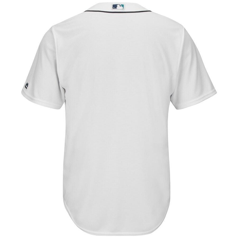 Seattle Mariners Majestic Official Cool Base Jersey - White