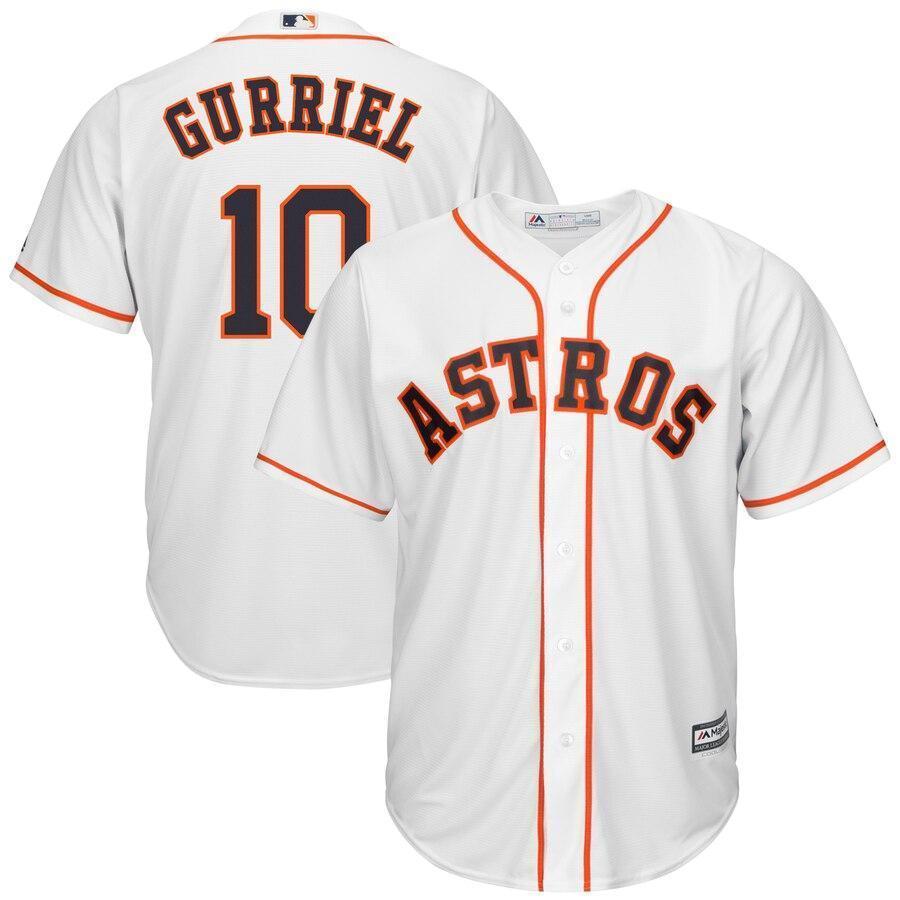 Yuli Gurriel Houston Astros Majestic Cool Base Home Player Jersey - White