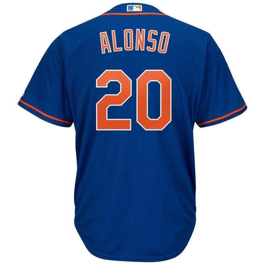 Pete Alonso New York Mets Majestic Alternate Official Cool Base Player Jersey - Royal