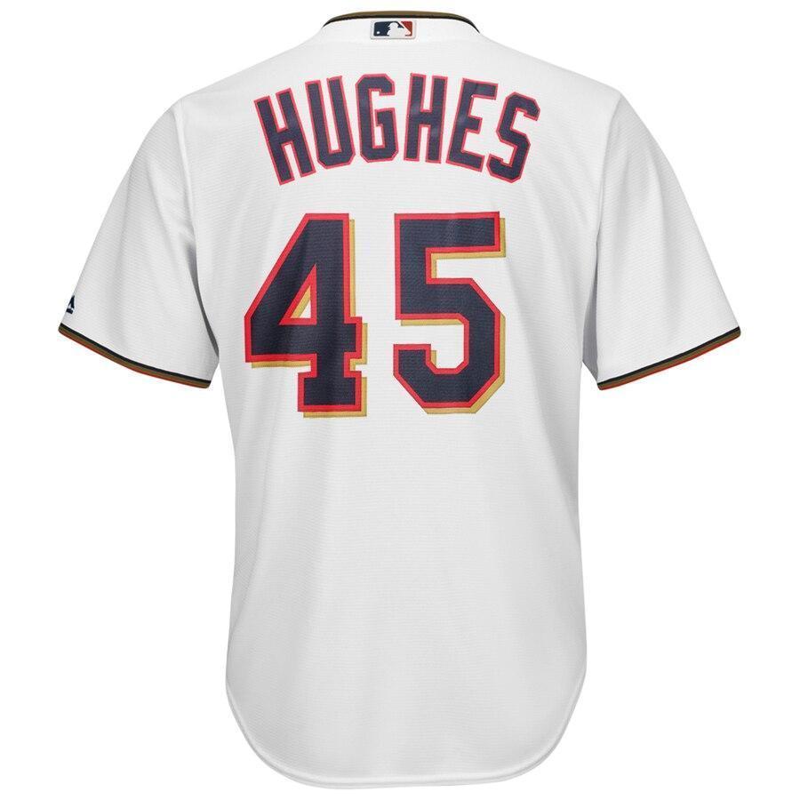 Phil Hughes Minnesota Twins Majestic Cool Base Player Jersey - White