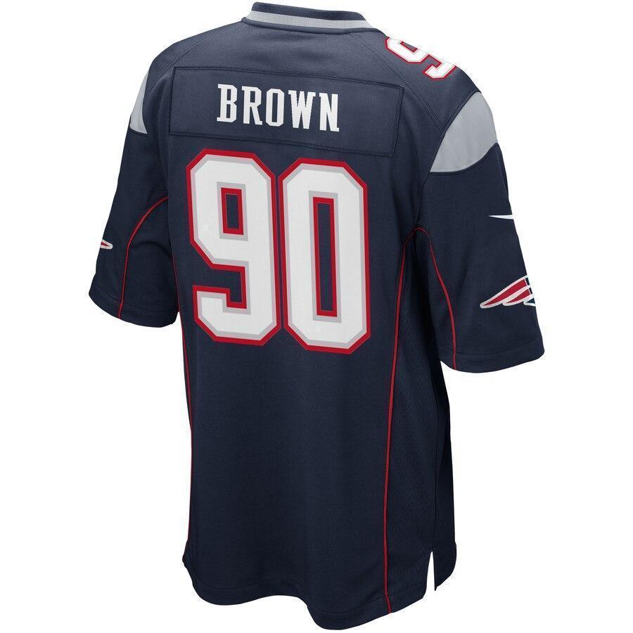 Malcom Brown New England Patriots Nike Game Jersey - Navy
