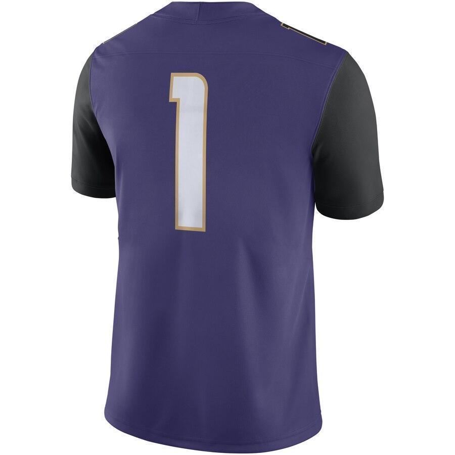 Washington Huskies Nike Team Game Football Jersey - Purple