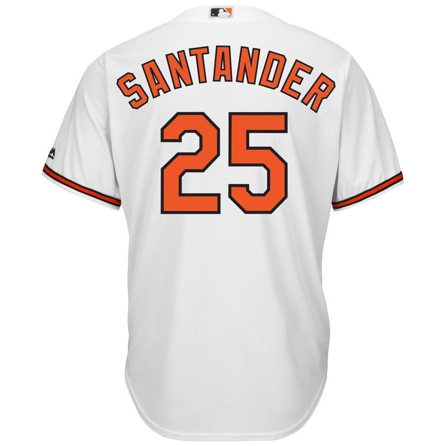 Anthony Santander Baltimore Orioles Majestic Home Cool Base Player Jersey - White