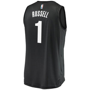 1-D'Angelo Russell Brooklyn Nets Alternate Jersey – Charcoal