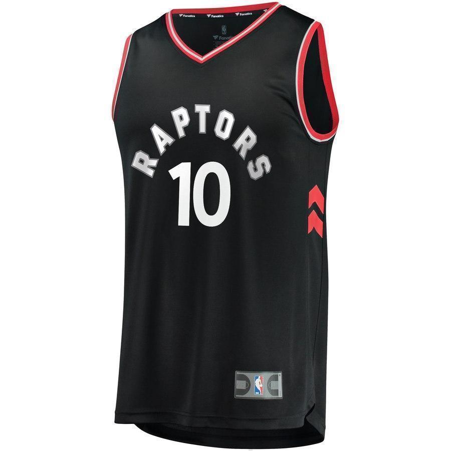 10-DeMar DeRozan Toronto Raptors  Jersey Black - Statement Edition