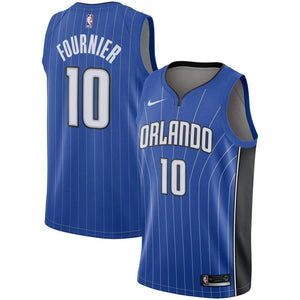 10-Evan Fournier Orlando Magic Swingman Jersey - Icon Edition – Blue