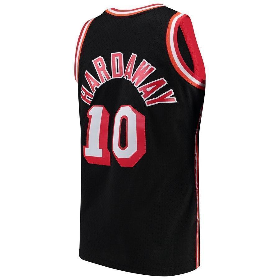 10-Tim Hardaway Miami Heat 1996-97 Hardwood Classics Swingman Jersey – Black