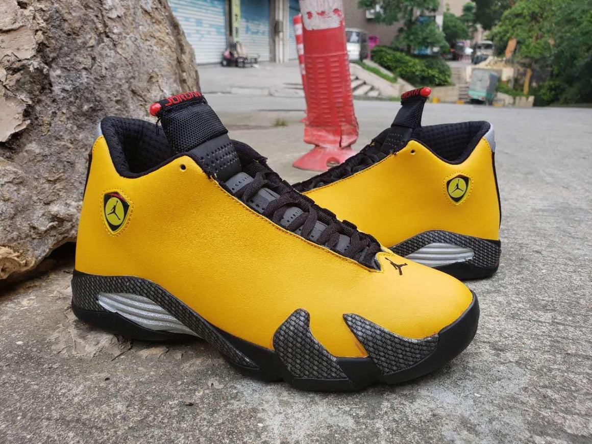 NIKE AIR Jordan 14th Generation Yellow Black