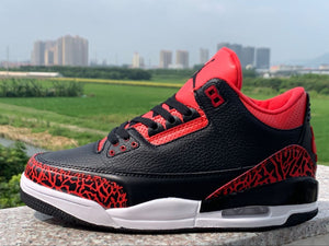 NIKE AIR JORDAN 3rd Generation Black Red Men's Shoes