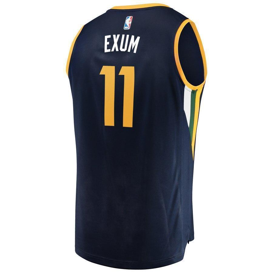 11-Dante Exum Utah Jazz  Player Jersey Gold - Statement Edition