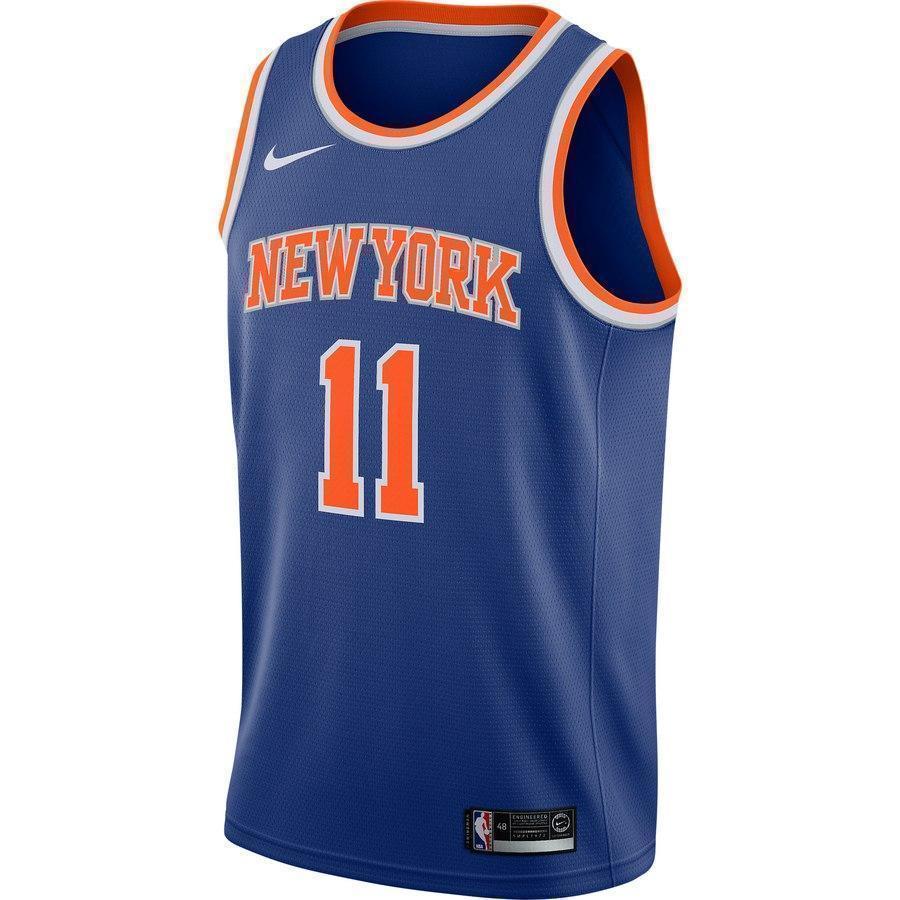 11-Frank Ntilikina New York Knicks Swingman Jersey - Icon Edition – Blue