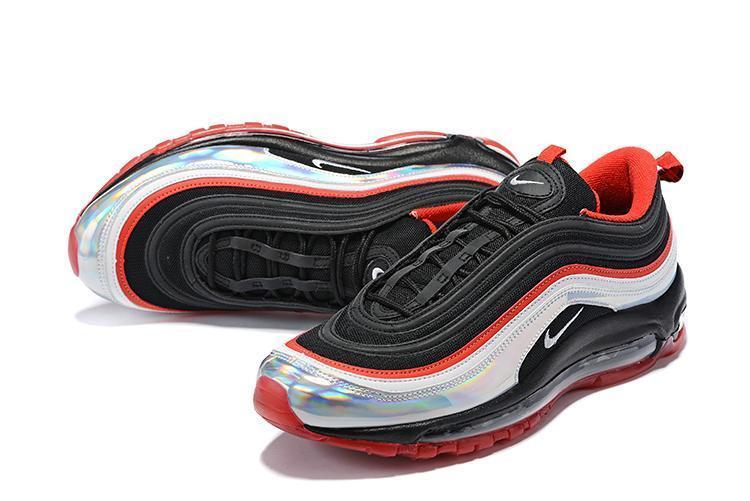 Nike Air Max 97 Sneaker Men's Shoes Black White Red