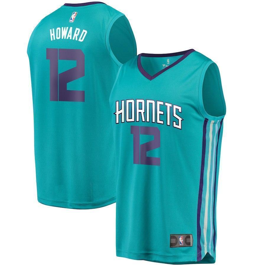 12-Dwight Howard Charlotte Hornets Jersey Teal - Icon Edition