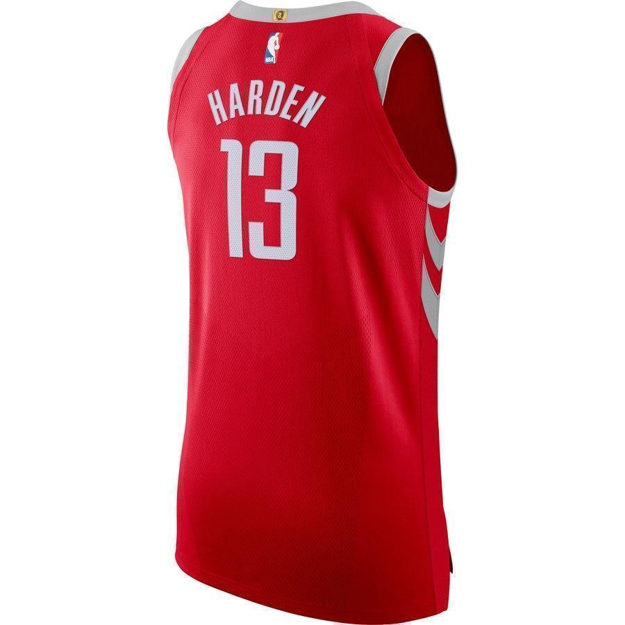 13-James Harden Houston Rockets Jersey Red - Icon Edition