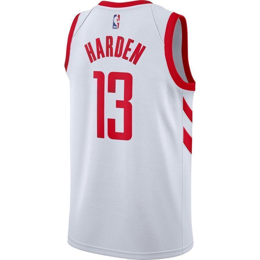 13-James Harden Houston Rockets Swingman Jersey White - Association Edition