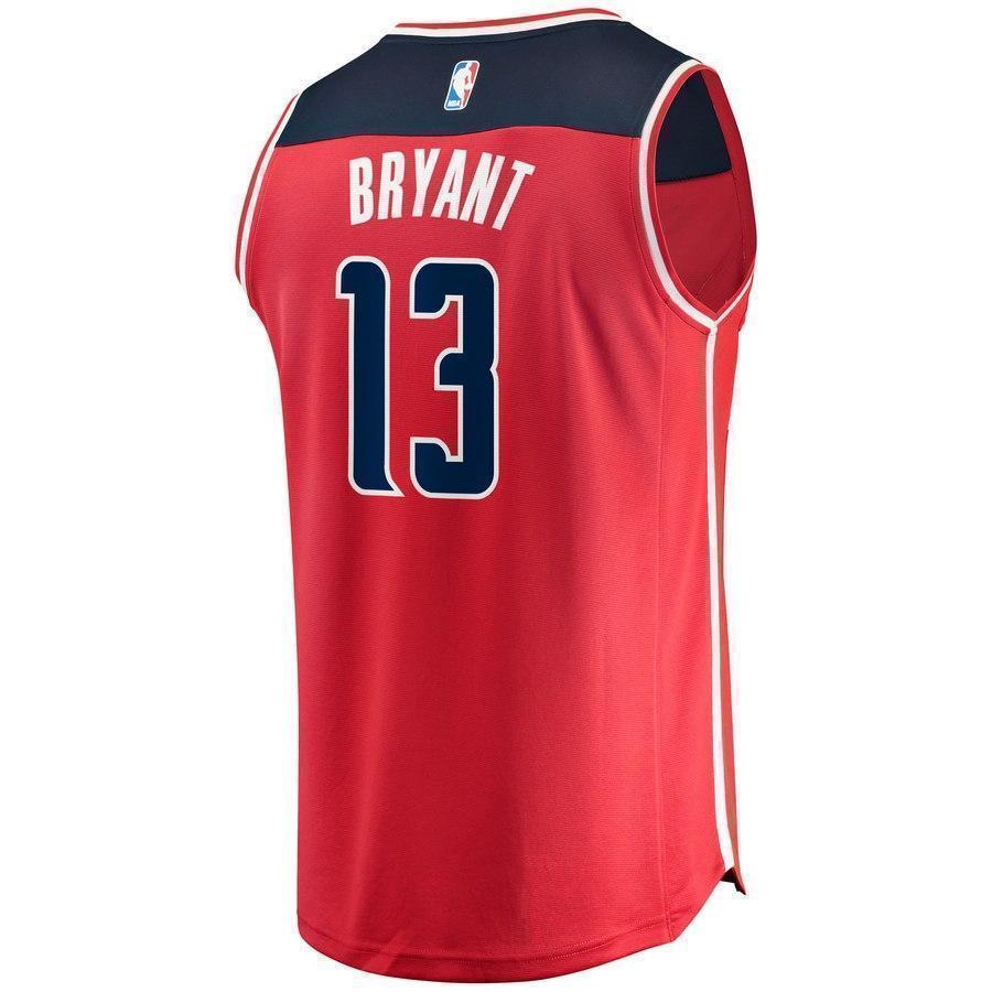 13-Thomas Bryant Washington Wizards  Jersey - Icon Edition - Red