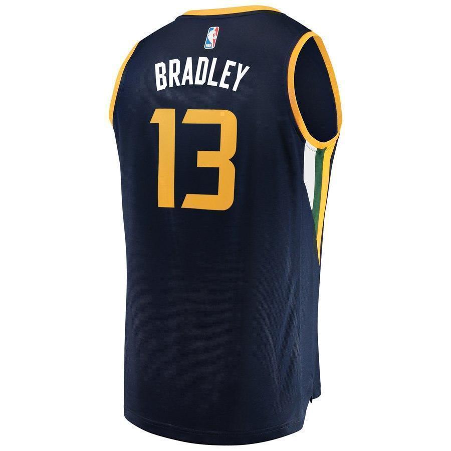 13-Tony Bradley Utah Jazz  Player Jersey - Icon Edition – Navy