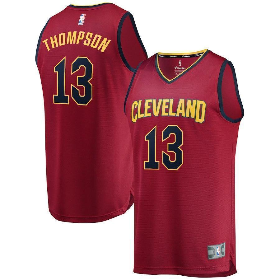 13-Tristan Thompson Cleveland Cavaliers Jersey Maroon - Icon Edition
