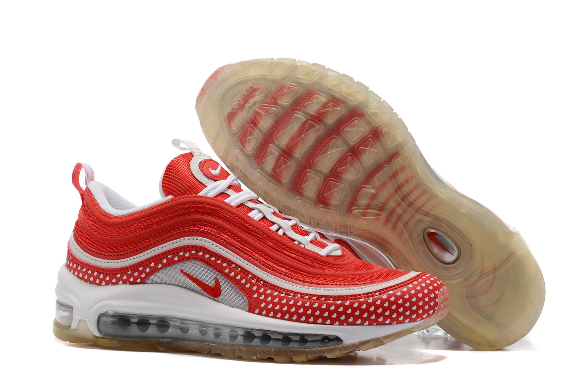 Nike Air Max 97  Women's Shoes Red White