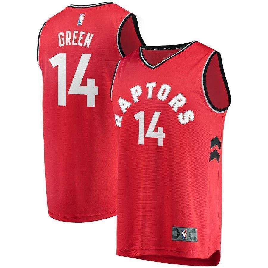 14-Danny Green Toronto Raptors Jersey - Icon Edition - Red