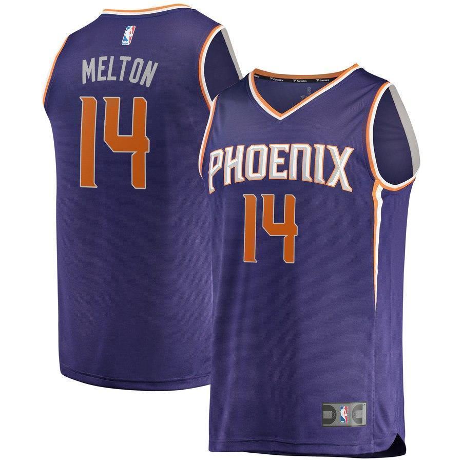 14-De'Anthony Melton Phoenix Suns  Jersey - Icon Edition - Purple