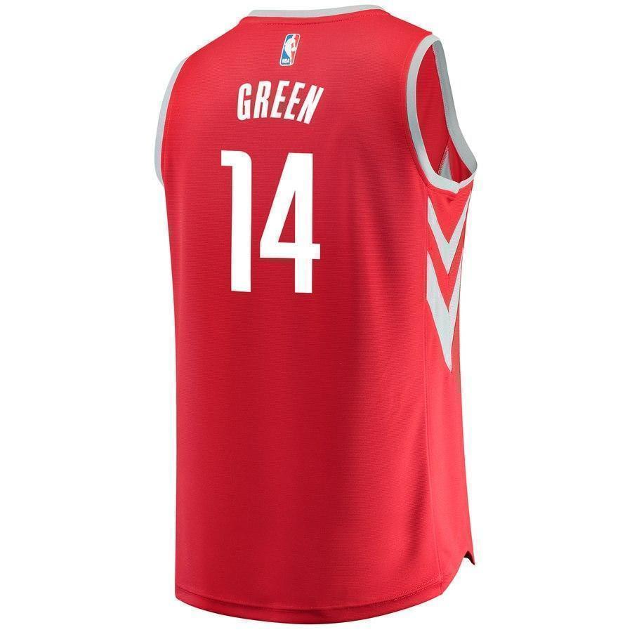 14-Gerald Green Houston Rockets  Jersey - Icon Edition - Red