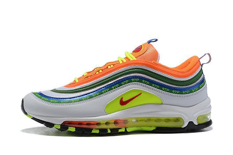 Nike Air Max 97 PRM Sneaker Men's Orange White