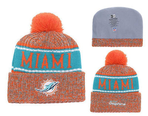 MIAMI DOLPHINS New Era 2019 Cold Weather Knit Hat