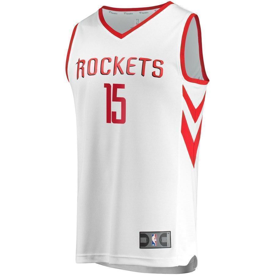 15-Clint Capela Houston Rockets  Jersey – Association Edition – White