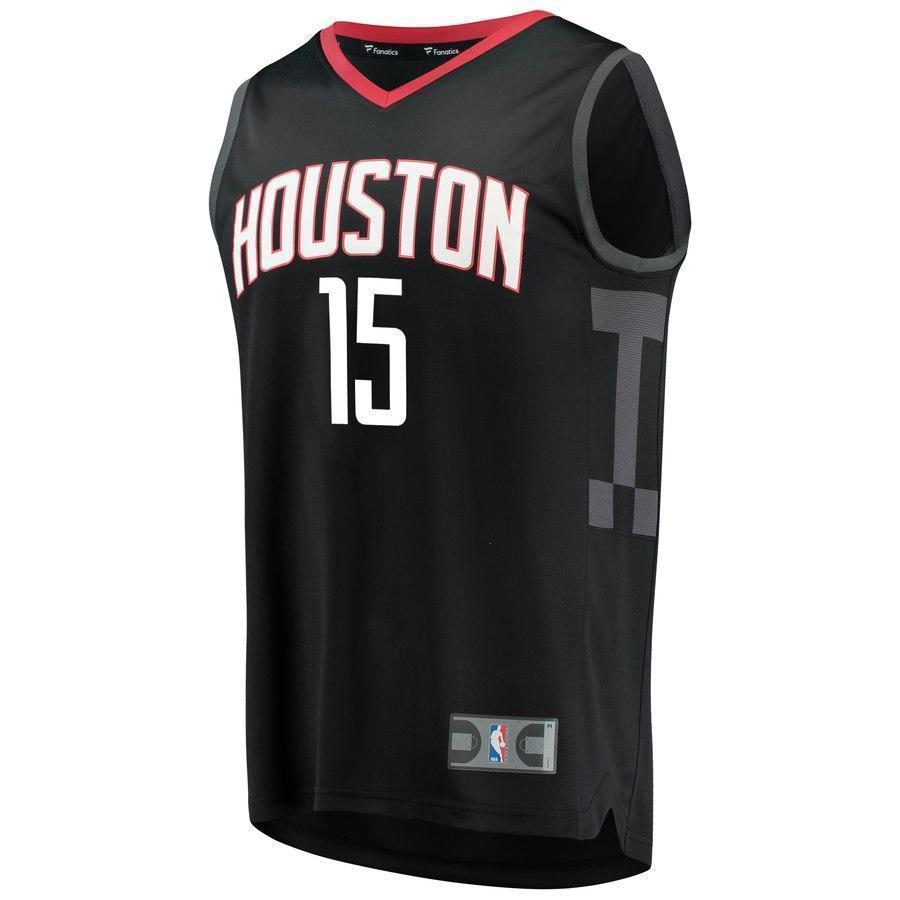 15-Clint Capela Houston Rockets Player Jersey Black - Statement Edition