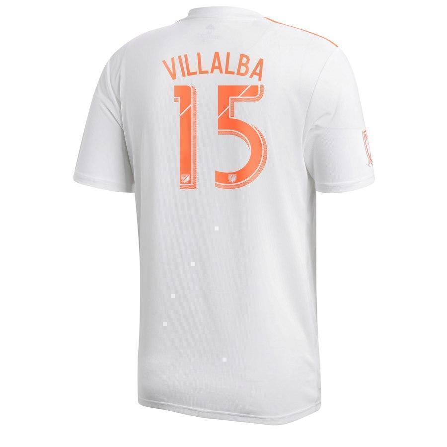 15-Hector Villalba Atlanta United FC King Peach Player Jersey – White