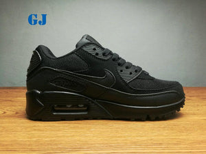 Nike Air Max 90 Essential Trainers Sports Shoes Black