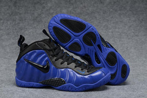 Nike Air Foamposite Royal Blue On Feet