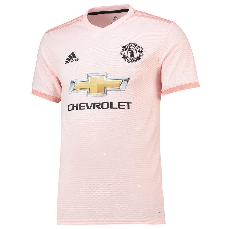 16-Marcos Rojo Manchester United Away Soccer Jersey 2018-19 – Coral