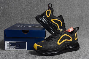 Nike Air Max 720 Sneakers Men's Black Yellow