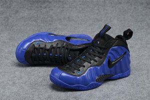 Nike Air Foamposite Royal Blue On Feet