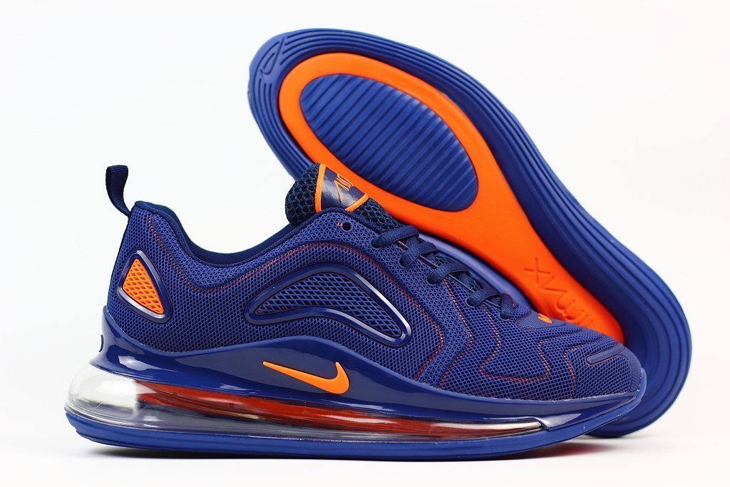 Nike Air Max 720 Sneakers Men's Navy Orange