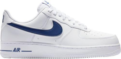 Nike Men's Air Force 1 White/Royal Blue