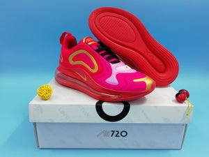 Nike Air Max 720 Sneakers Red Pink