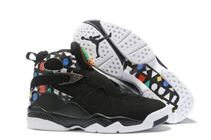 Nike Jordan 8 Men's Sneakers Black White