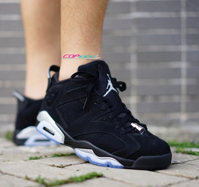 Air Jordan 6 retro low "Black/White"