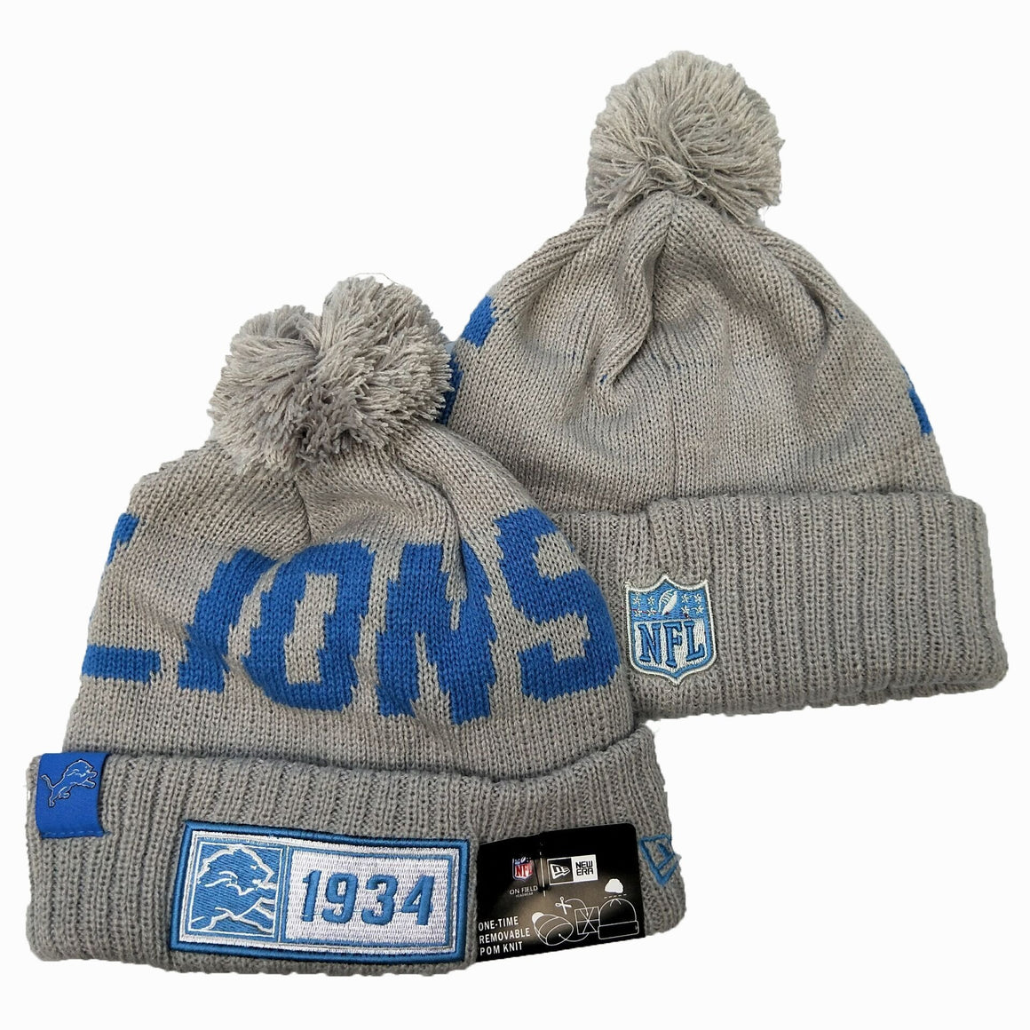 DETROIT LIONS New Era 2019 Cold Weather Knit Hat